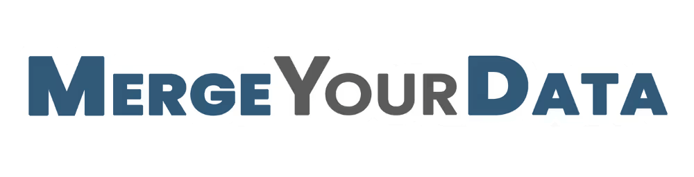 merge your data logo