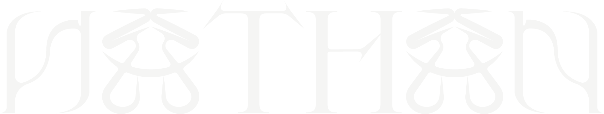 Ambigram logo design reading "NATHAN" in symmetrical white lettering on a black background